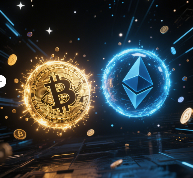 Bitcoin (BTC) and Ethereum (ETH) Bitcoin (BTC) and Ethereum (ETH)